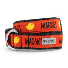 Chick Magnet Pet Dog Collar & Optional Lead