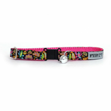 Floral Paisley Pet Dog Collar & Optional Lead