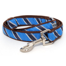 Prep School Blue Pet Dog Collar & Optional Lead