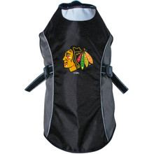 Chicago Blackhawks Water Resistant Reflective Pet Jacket