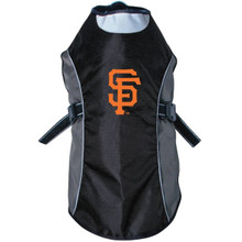 San Francisco Giants Water Resistant Reflective Pet Jacket