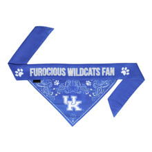 Little Earth Productions Kentucky Wildcats Pet Reversible Paisley Bandana 