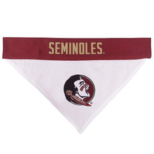 Pets First Florida State Seminoles Pet Reversible Bandana 