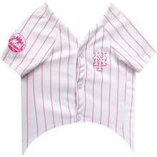 Pets First New York Mets Pink Pet Jersey 