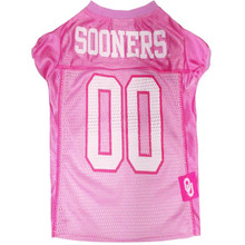 Pets First Oklahoma Sooners Pink Pet Jersey 