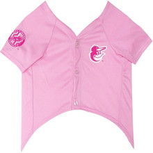 Pets First Baltimore Orioles Pink Pet Jersey 