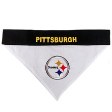 Pets First Pittsburgh Steelers Pet Reversible Bandana 