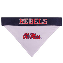 Pets First Ole Miss Rebels Pet Reversible Bandana 