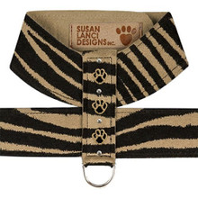 Susan Lanci Designs Design Your Own - Embroidered Paws with Studs Tinkie Harness 