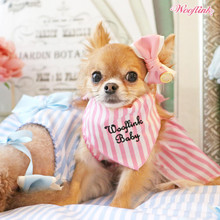 Wooflink Hello Sunny Days Dog Bandana - Pink or Blue