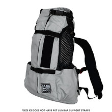 K9 Sport Sack AIR 2--Light Grey- Pets Up to 40 lbs