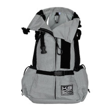 K9 Sport Sack AIR 2--Light Grey- Pets Up to 40 lbs