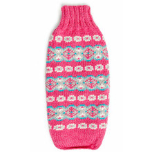 Alpaca Rose Fairisle Hand Knit Dog Sweaters