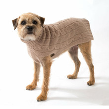 Canine Styles Cashmere Dog Sweater - Lavender, Oatmeal, Brilliant Blue