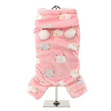 Baby Pink Counting Sheep Onesie Dog Pajamas