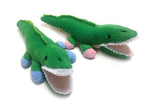 Oscar Newman Couture Alligator Baby Pipsqueak Puppy Dog Toy