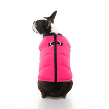 Step In - Zip Up Padded Dog Vest - Pink - XS-XL