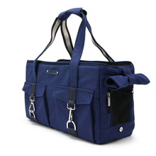 Dogo Pet Pet Dog Buckle Tote BB - Navy Blue