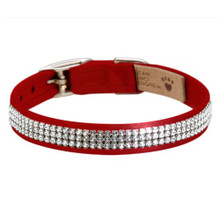 Giltmore 3 Row Collars - Red