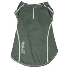 Racerbark 4-Way Stretch Performance Dog Tank - Olive Green