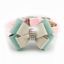 Susan Lanci Designs Hope Bow Dog Collar by Susan Lanci - In Stock