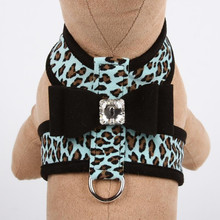 Susan Lanci Design Custom - Big Bow Tinkie Harnesses by Susan Lanci - Two Trim Cheetah