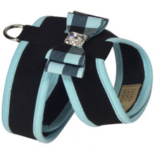 Susan Lanci Design Custom - Gingham Big Bow Tinkie Harness by Susan Lanci