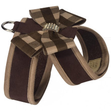 Susan Lanci Design Custom - Gingham Nouveau Bow Tinkie Harness by Susan Lanci
