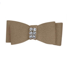 Fawn Susan Lanci Designs Giltmore Dog Hair Bow Barrettes - More Colors