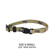 Little Earth Productions Pittsburgh Panthers Pet Nylon Collar - XS