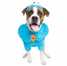 Pet Krewe Sesame Street Cookie Monster Pet Dog Costume
