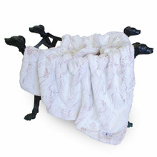 Hello Doggie Designer Whisper Pet Dog Blanket or Throw - Babys Breath