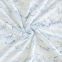 Hello Doggie Designer Whisper Pet Dog Blanket or Throw - Blue Lotus
