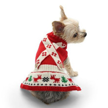 Dogo Pet Christmas Jolly Dog Sweater Dress