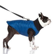 G21 Bomber Warm Waterproof Dog Coat | Blue - XS-XL