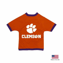 All Star Dogs Clemson Tigers Orange Premium Pet Jersey