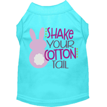 Shake Your Cotton Tail Screen Print Dog Tank Shirts - More Colors