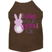 Shake Your Cotton Tail Screen Print Dog Tank Shirts - More Colors