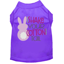 Shake Your Cotton Tail Screen Print Dog Tank Shirts - More Colors