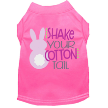 Shake Your Cotton Tail Screen Print Dog Tank Shirts - More Colors