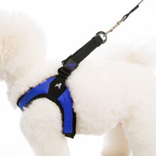 Gooby Escape Free Easy Fit Pet Dog Harness - Blue