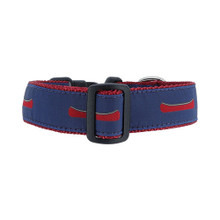 Dog Collar - Red Canoe, 1 1/4"
