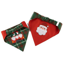 Hip Doggie Christmas Gnomes Reversible Dog Bandana - Red/Green 