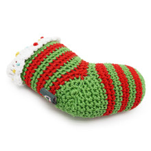 Dogo Pet  Christmas Stocking PAWer Squeaker Dog Toy 