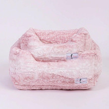 Hello Doggie Designer Cashmere Dog Bed - Pink Fawn 