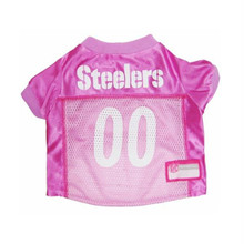 Pittsburgh Steelers Pink Pet Dog Jersey
