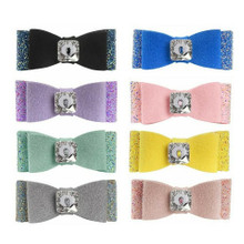 Susan Lanci Designs Aurora Borealis Crystal Stellar Big Bow Hair Bow - More Colors