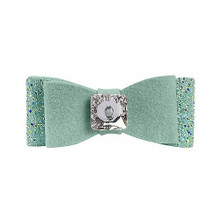 Susan Lanci Designs Aurora Borealis Crystal Stellar Big Bow Hair Bow - More Colors