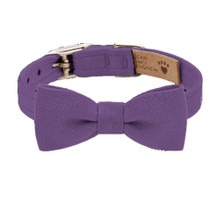 UltraViolet Bow Tie 1/2" Dog Collar Image