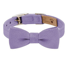 French Lavender Bow Tie 1/2" Dog Collar Image